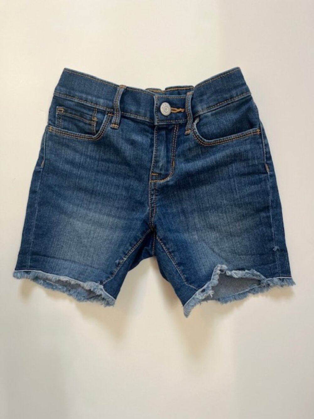 Little Girl's Denim Cut off Jean Shorts 8